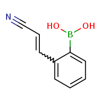 2-(2-cyanoeth-1-en-1-yl)phenylboronic acid