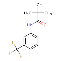 2,2-dimethyl-N-[3-(trifluoromethyl)phenyl]propanamide