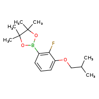 2-[2-fluoro-3-(2-methylpropoxy)phenyl]-4,4,5,5-tetramethyl-1,3,2-dioxaborolane