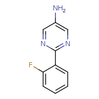 2-(2-fluorophenyl)pyrimidin-5-amine