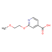 2-(2-methoxyethoxy)pyridine-4-carboxylic acid