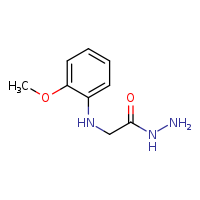 2-[(2-methoxyphenyl)amino]acetohydrazide