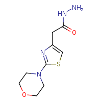 2-[2-(morpholin-4-yl)-1,3-thiazol-4-yl]acetohydrazide