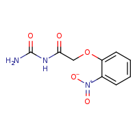 2-(2-nitrophenoxy)acetylurea