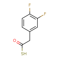 2-(3,4-difluorophenyl)ethanethioic S-acid