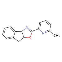 2-{3aH,8H,8aH-indeno[1,2-d][1,3]oxazol-2-yl}-6-methylpyridine