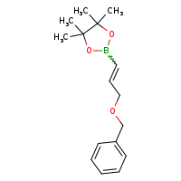 2-[3-(benzyloxy)prop-1-en-1-yl]-4,4,5,5-tetramethyl-1,3,2-dioxaborolane