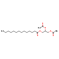 2,3-bis(acetyloxy)propyl tetradecanoate