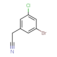 2-(3-bromo-5-chlorophenyl)acetonitrile