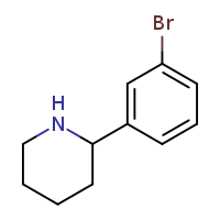 2-(3-bromophenyl)piperidine