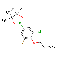 2-(3-chloro-5-fluoro-4-propoxyphenyl)-4,4,5,5-tetramethyl-1,3,2-dioxaborolane