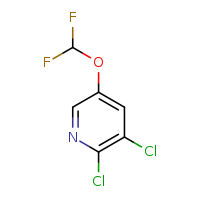2,3-dichloro-5-(difluoromethoxy)pyridine