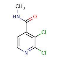 2,3-dichloro-N-methylpyridine-4-carboxamide