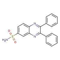 2,3-diphenylquinoxaline-6-sulfonamide