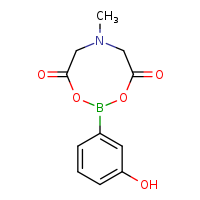 2-(3-hydroxyphenyl)-6-methyl-1,3,6,2-dioxazaborocane-4,8-dione