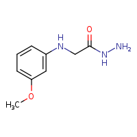 2-[(3-methoxyphenyl)amino]acetohydrazide