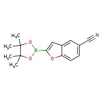 2-(4,4,5,5-tetramethyl-1,3,2-dioxaborolan-2-yl)-1-benzofuran-5-carbonitrile