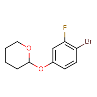 2-(4-bromo-3-fluorophenoxy)oxane
