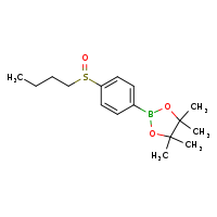 2-[4-(butane-1-sulfinyl)phenyl]-4,4,5,5-tetramethyl-1,3,2-dioxaborolane