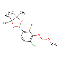 2-[4-chloro-2-fluoro-3-(methoxymethoxy)phenyl]-4,4,5,5-tetramethyl-1,3,2-dioxaborolane