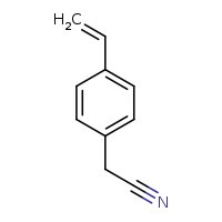 2-(4-ethenylphenyl)acetonitrile