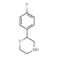 2-(4-fluorophenyl)thiomorpholine