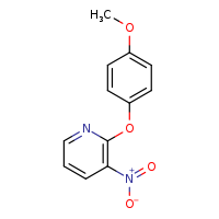 2-(4-methoxyphenoxy)-3-nitropyridine