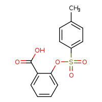 2-[(4-methylbenzenesulfonyl)oxy]benzoic acid