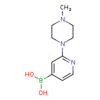 2-(4-methylpiperazin-1-yl)pyridin-4-ylboronic acid