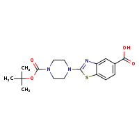 2-[4-(tert-butoxycarbonyl)piperazin-1-yl]-1,3-benzothiazole-5-carboxylic acid