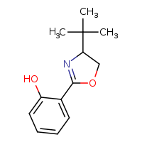 2-(4-tert-butyl-4,5-dihydro-1,3-oxazol-2-yl)phenol