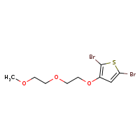 2,5-dibromo-3-[2-(2-methoxyethoxy)ethoxy]thiophene