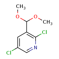2,5-dichloro-3-(dimethoxymethyl)pyridine
