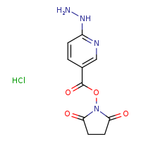 2,5-dioxopyrrolidin-1-yl 6-hydrazinylpyridine-3-carboxylate hydrochloride