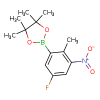 2-(5-fluoro-2-methyl-3-nitrophenyl)-4,4,5,5-tetramethyl-1,3,2-dioxaborolane