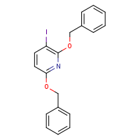 2,6-bis(benzyloxy)-3-iodopyridine