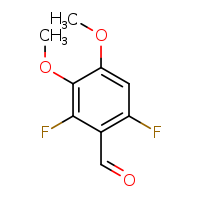 2,6-difluoro-3,4-dimethoxybenzaldehyde