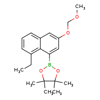 2-[8-ethyl-3-(methoxymethoxy)naphthalen-1-yl]-4,4,5,5-tetramethyl-1,3,2-dioxaborolane