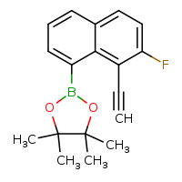 2-(8-ethynyl-7-fluoronaphthalen-1-yl)-4,4,5,5-tetramethyl-1,3,2-dioxaborolane