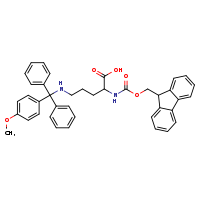2-{[(9H-fluoren-9-ylmethoxy)carbonyl]amino}-5-{[(4-methoxyphenyl)diphenylmethyl]amino}pentanoic acid
