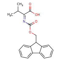 2-{[(9H-fluoren-9-ylmethoxy)carbonyl]imino}-3-methylbutanoic acid