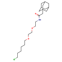 2-(adamantan-1-yl)-N-(2-{2-[(6-chlorohexyl)oxy]ethoxy}ethyl)acetamide