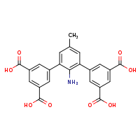 2'-amino-3'-(3,5-dicarboxyphenyl)-5'-methyl-[1,1'-biphenyl]-3,5-dicarboxylic acid
