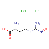2-amino-4-{[amino(nitroso)methyl]amino}butanoic acid dihydrochloride