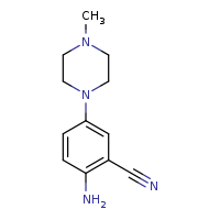 2-amino-5-(4-methylpiperazin-1-yl)benzonitrile