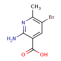 2-amino-5-bromo-6-methylpyridine-3-carboxylic acid