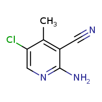 2-amino-5-chloro-4-methylpyridine-3-carbonitrile