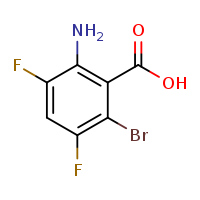 2-amino-6-bromo-3,5-difluorobenzoic acid