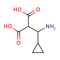 2-[amino(cyclopropyl)methyl]propanedioic acid