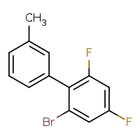 2-bromo-4,6-difluoro-3'-methyl-1,1'-biphenyl